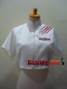 Seragam Kemeja Rage Hard Putih Cewek