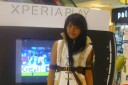 Baju Spg Xperia Play di counter mal