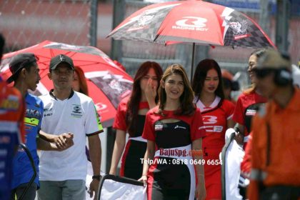 Jahit Baju Umbrella Girl Mandalika Racing 